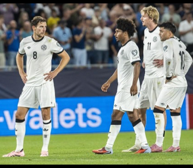 Squadra di calcio in campo